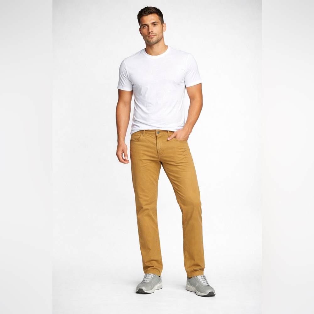 Levi’s 505 Men’s Straight Leg Khaki Tan Jeans‎ 38x32 Casual Classic